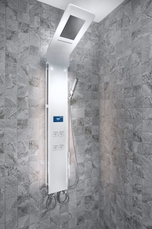 Luxury Shower with Multiple Heads